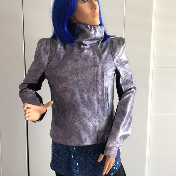 Metallic Moto jacket - Picture 5 of 15